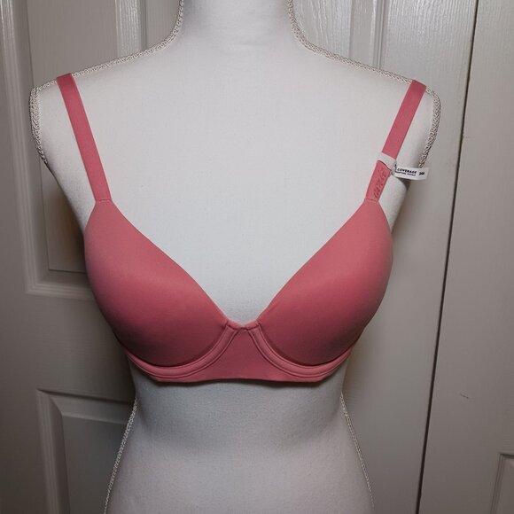 aerie Other - SMOOTHEZ‎ by Aerie Full Coverage, Lightly Lined Bra in Pink, Size 34A